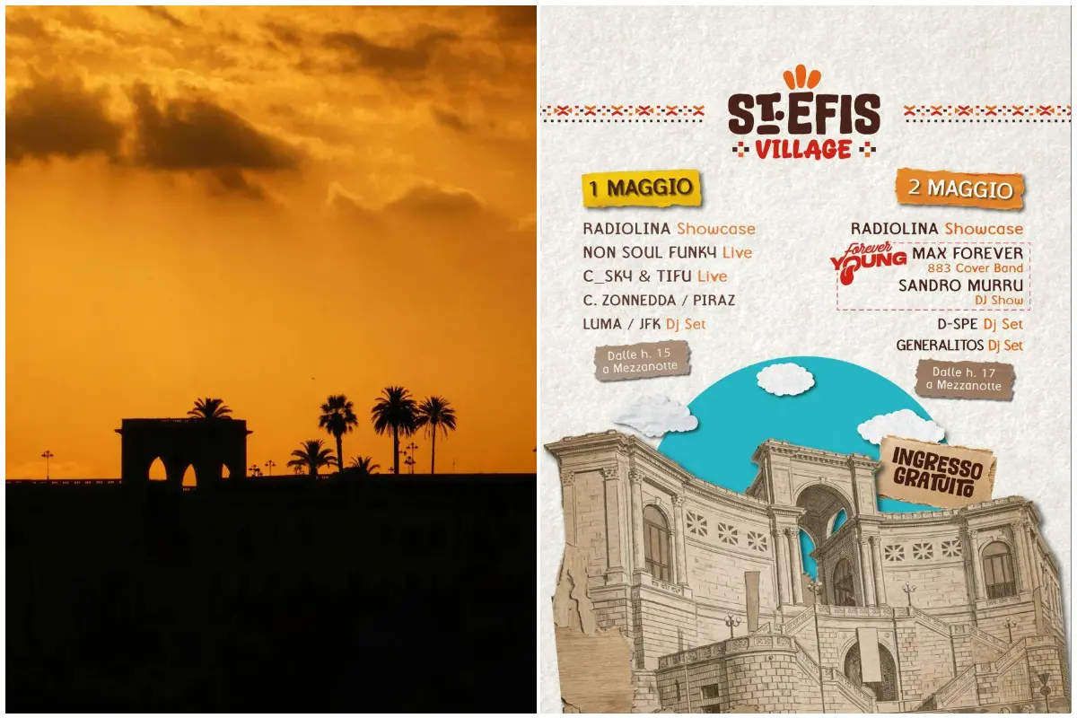 Il Bastione e la locandina dell'evento