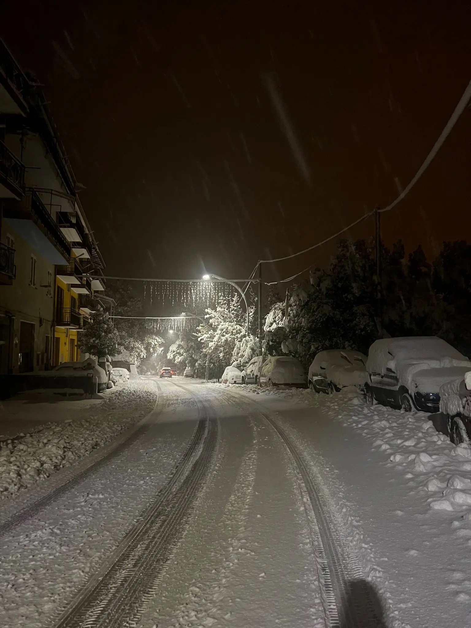 Nevicata a Desulo (Foto Mayla Casula)