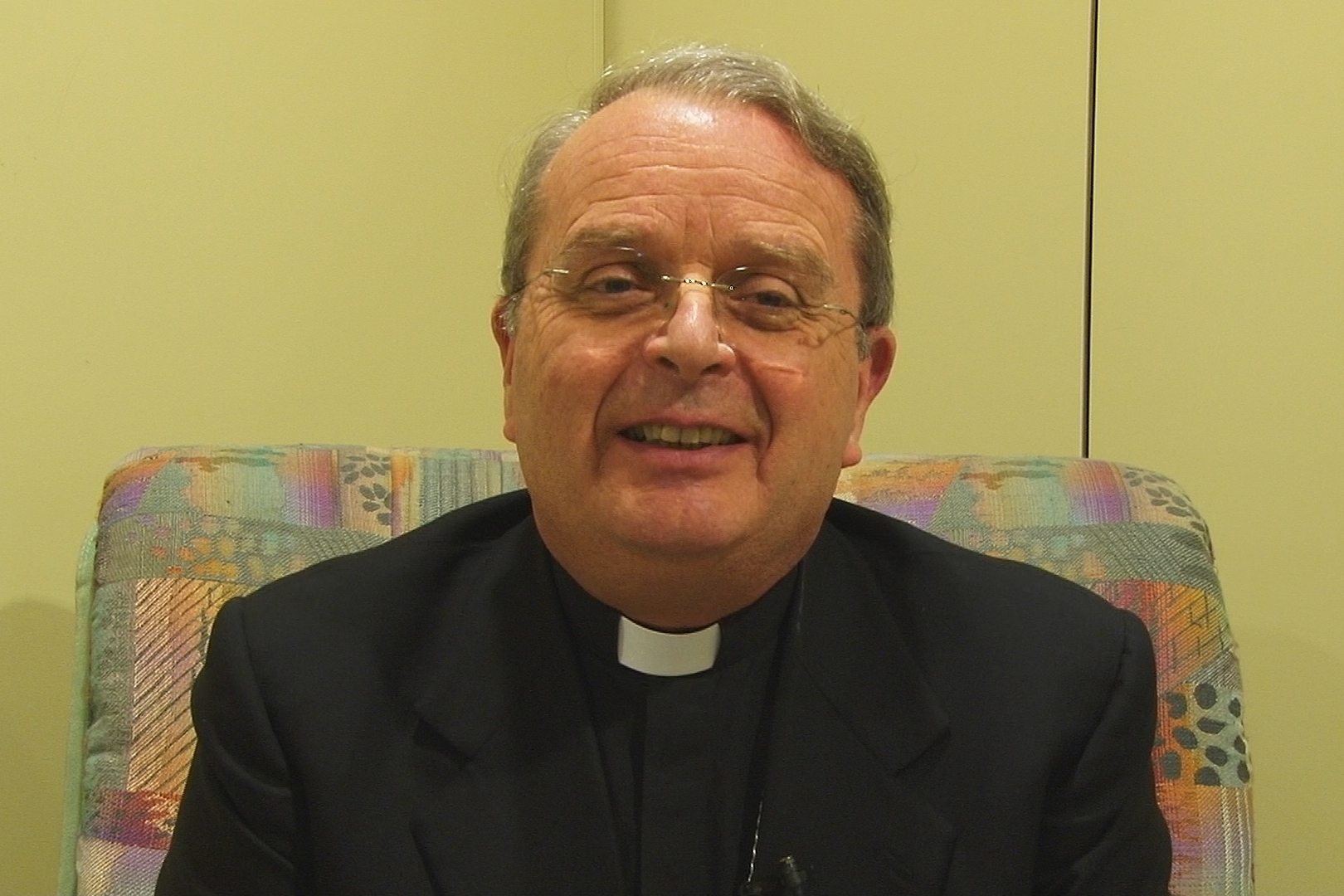 Monsignor Arrigo Miglio, vescovo emerito di Cagliari (Archivio L'Unione Sarda)