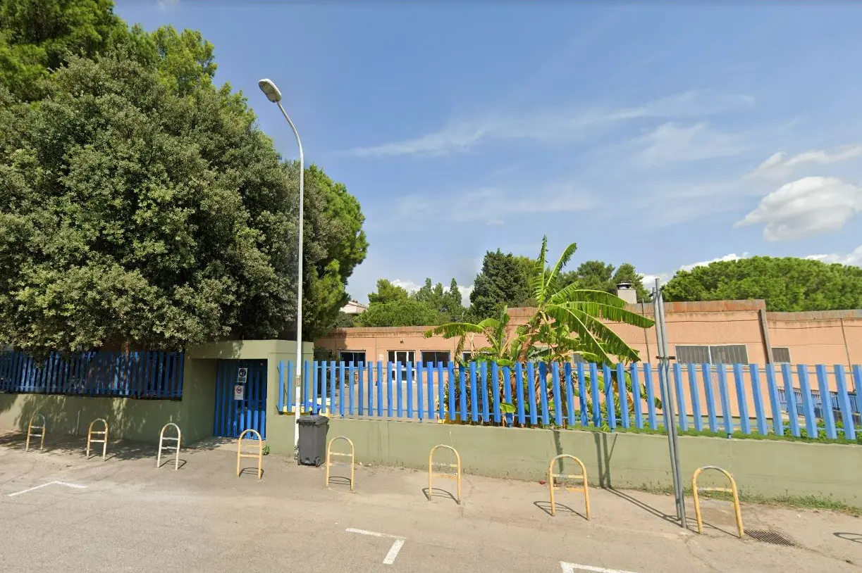 La scuola dell'infanzia in via Corona a Pirri