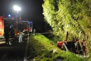 Il luogo dell'incidente