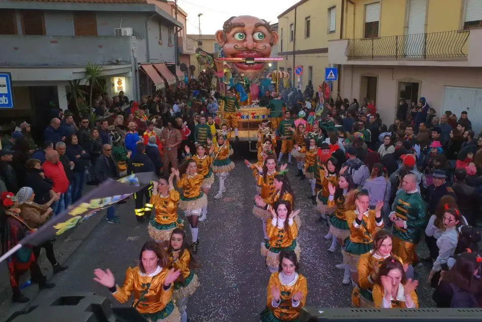 La sfilata de Su Marrulleri dello scorso anno