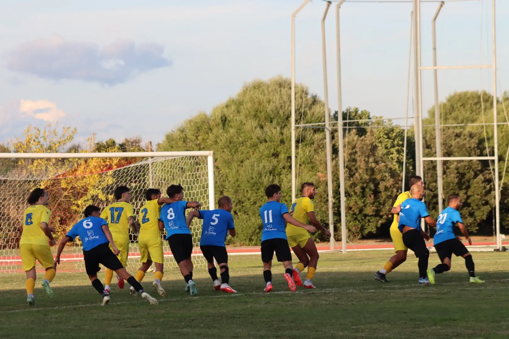 Prima categoria: volano Decimo 07, Verde Isola e Tavolara Decimo 07-Baunese di ieri