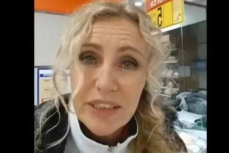 Un fermo immagine del video di Licia Colò