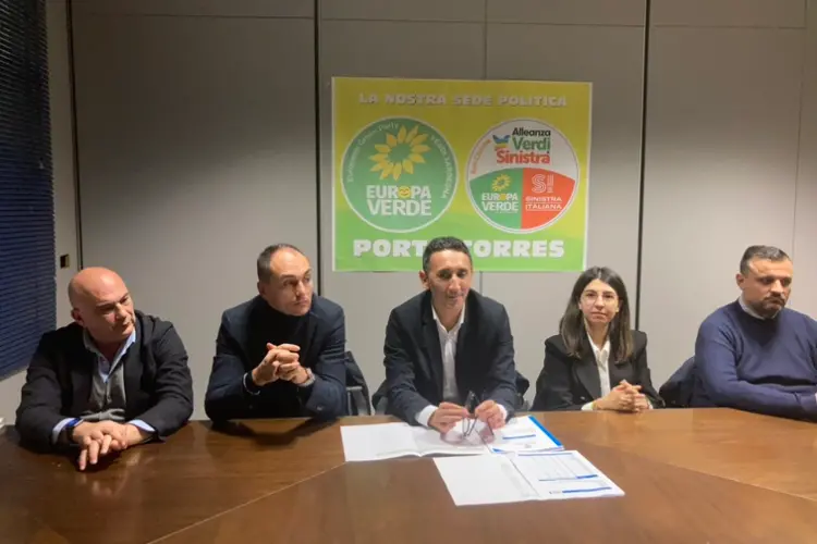 Antonio Piu a Porto Torres (foto Pala)