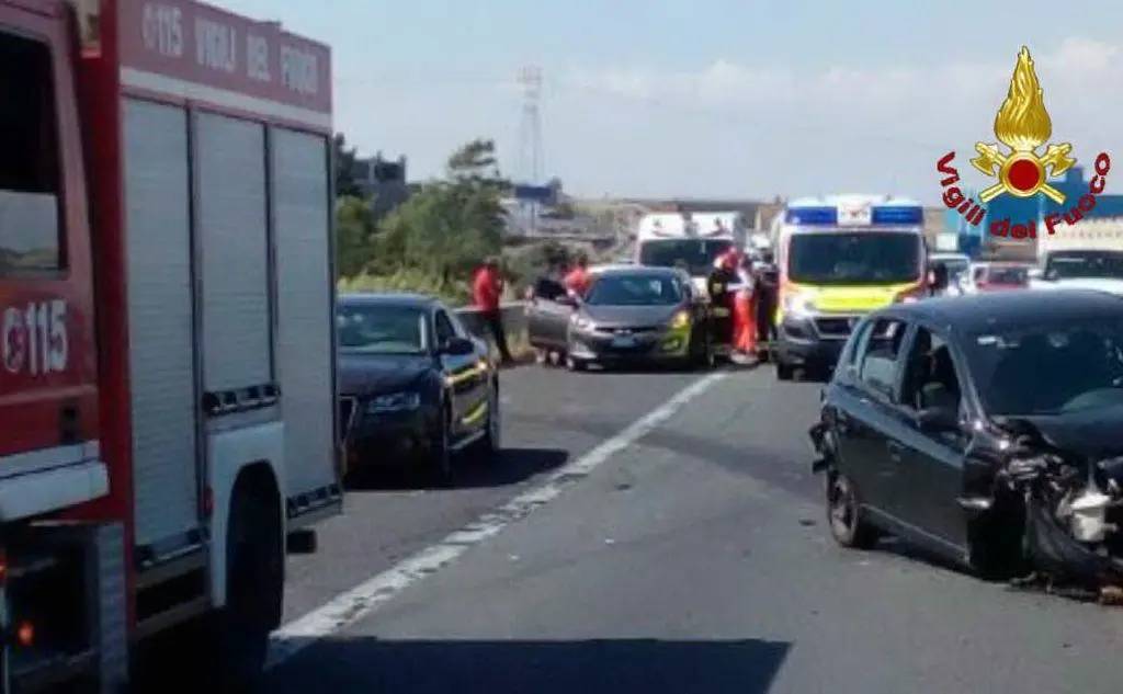 Sul posto due ambulanze