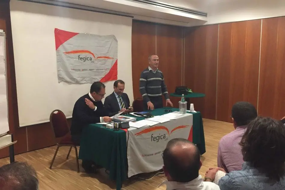 Davide Todde, segretario regionale, al vertice di Oristano