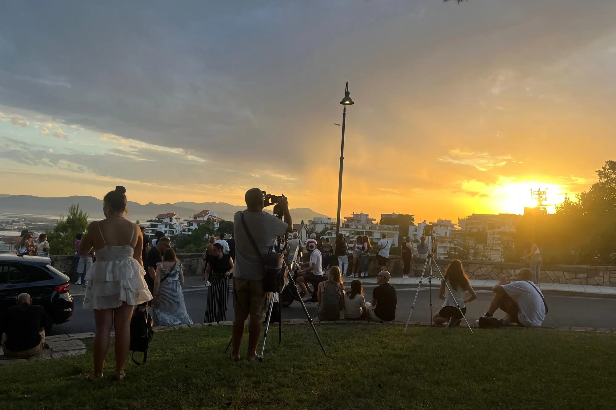 L'eclissi a Cagliari