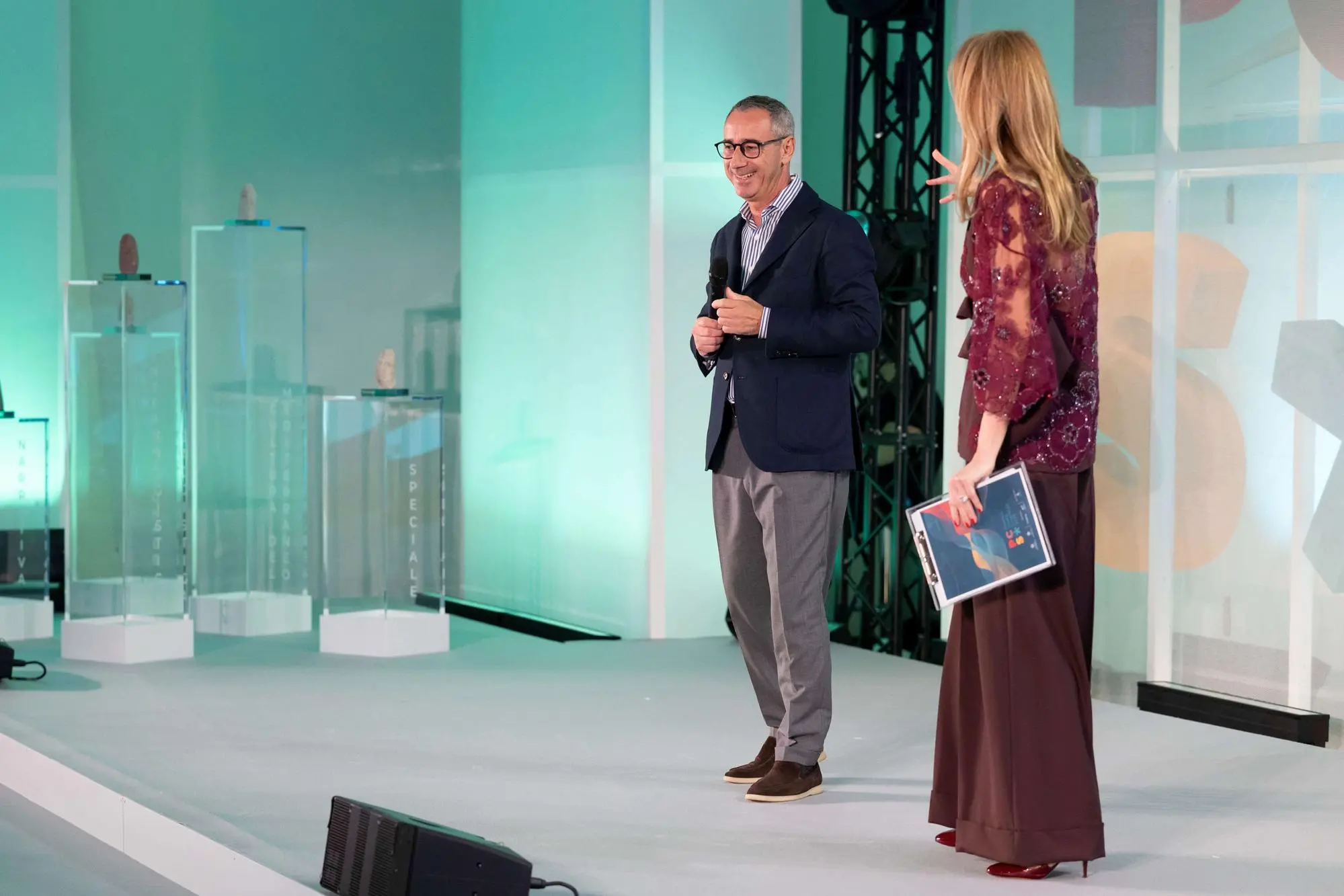 Mario Ferraro e Roberta Floris (foto Emanuele Perrone)