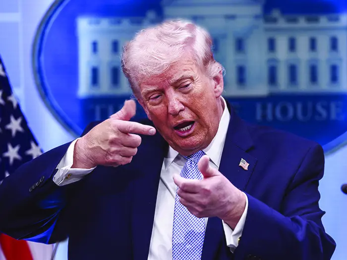 Iran, Trump's threat: "An entire civilization will die forever." The Pope: "These words are unacceptable." epaselect epa12872329 US President Donald Trump gestures as he responds to a question from the news media during a briefing on Iran from the White House in Washington, DC, USA, 06 April 2026. EPA/JIM LO SCALZO