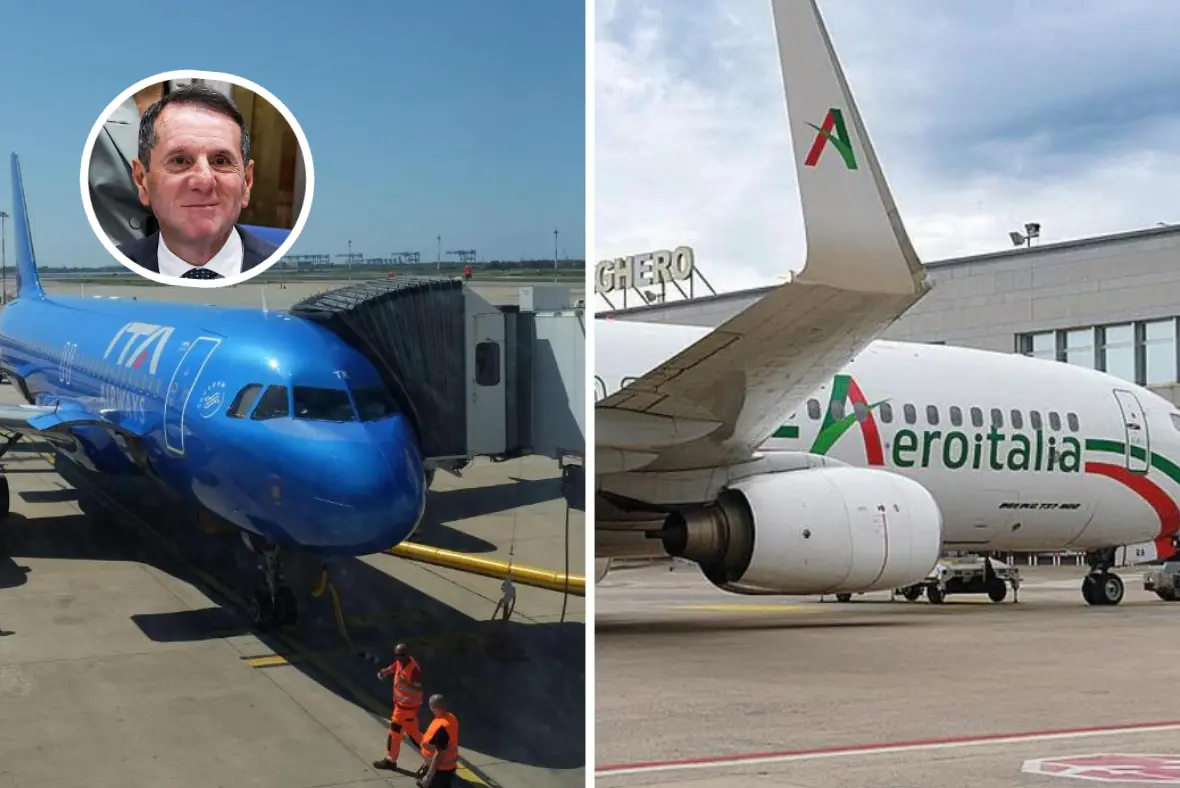 Nel cerchio Sandro Pappalardo presidente di Ita Airways