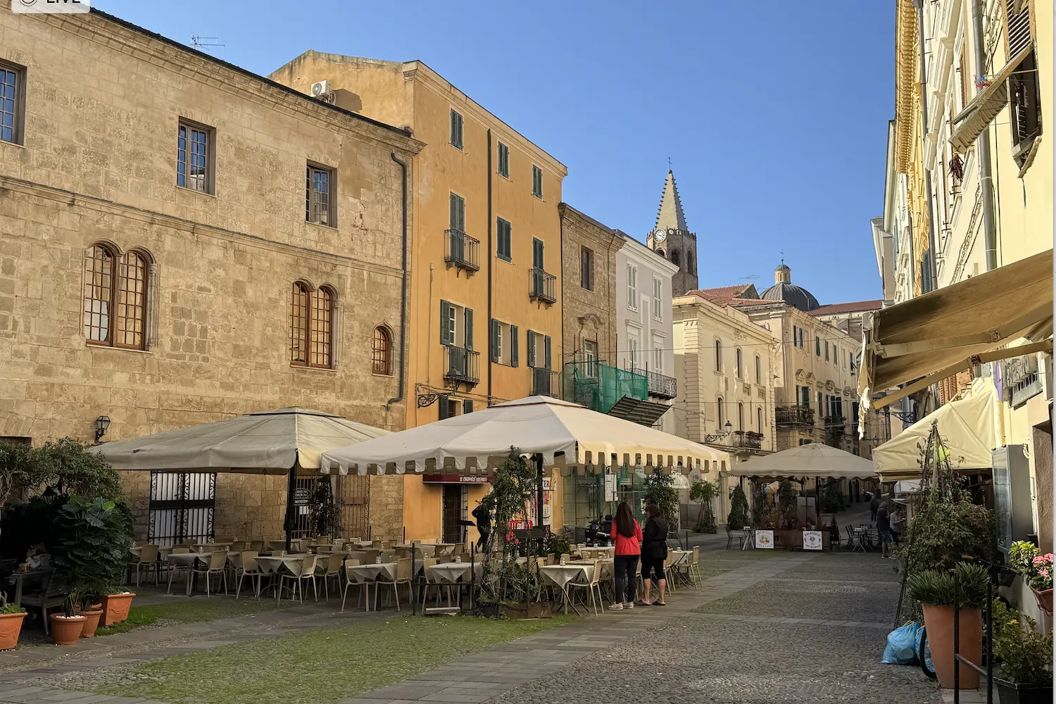 Una veduta di Alghero