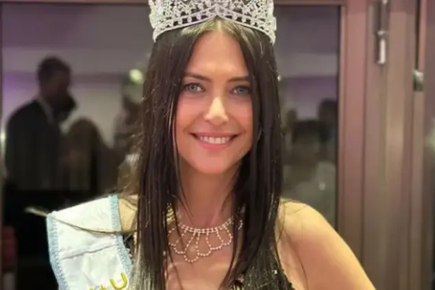 La reginetta di bellezza argentina (foto da google)