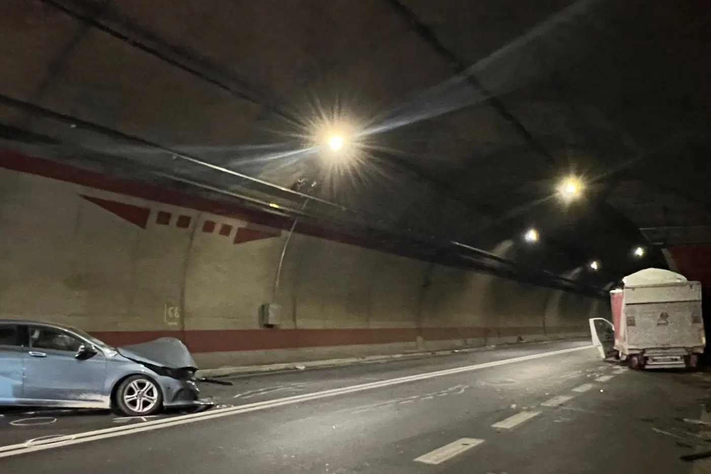 L'incidente in galleria (Serreli)