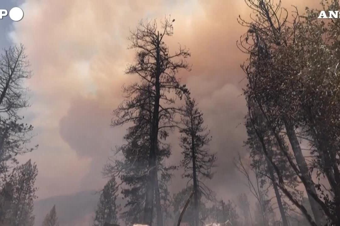 Incendio in California, 4mila ettari bruciati e 6mila evacuati