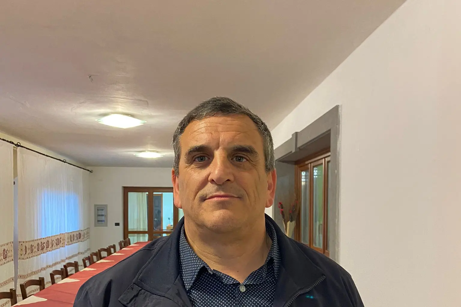 Francesco Scanu, 60 anni, sindaco di Sindia (foto Oggianu)