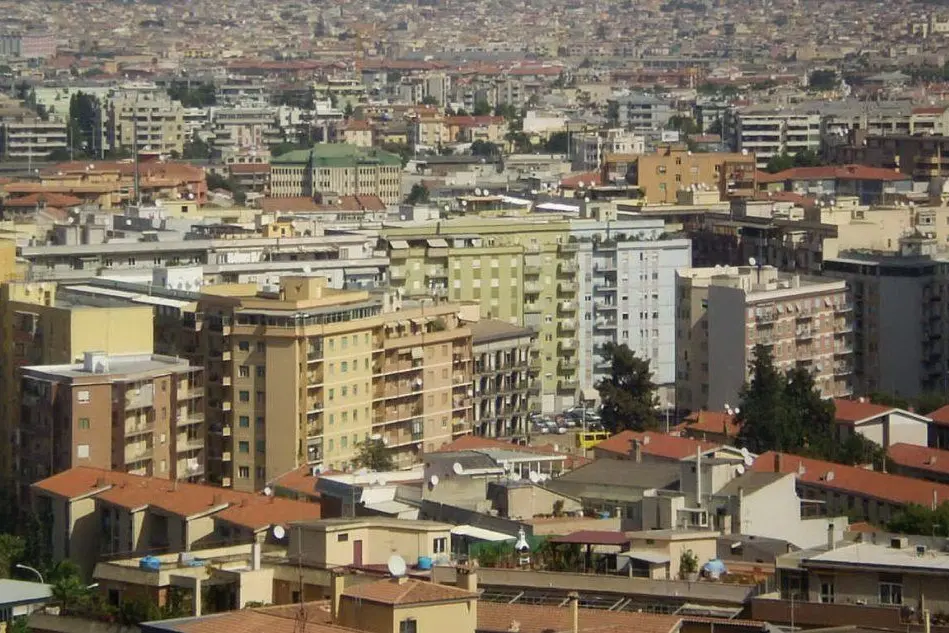 Il quartiere di Fonsarda a Cagliari