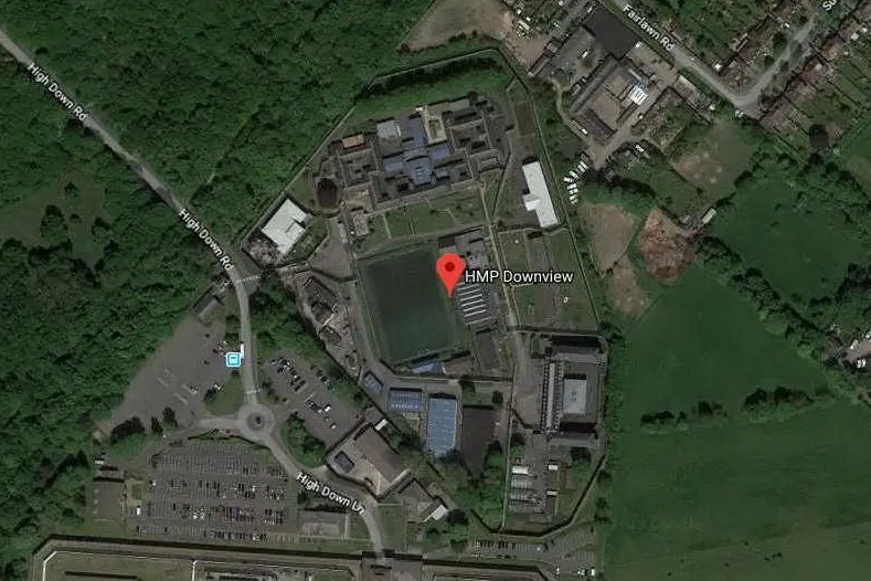 Il carcere di Downview (da Google maps)