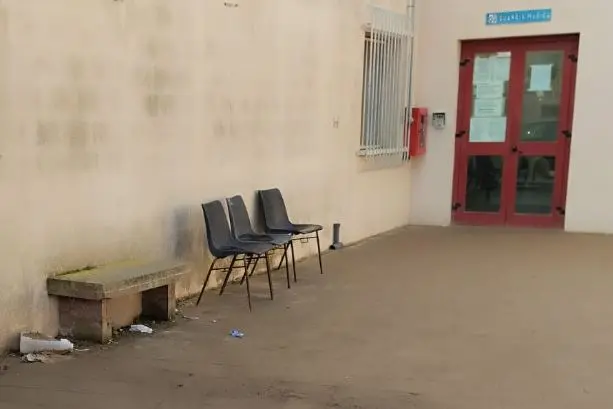 Il Poliambulatorio Asl di Porto Torres (foto Pala)