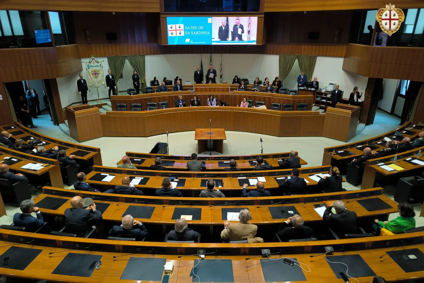 Il consiglio regionale (Foto Ufficio Stampa)