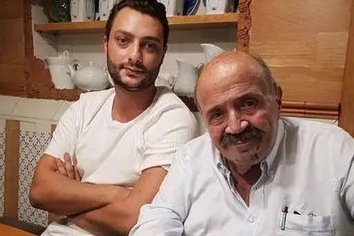 Gabriele Costanzo e papà Maurizio (foto Instagram)