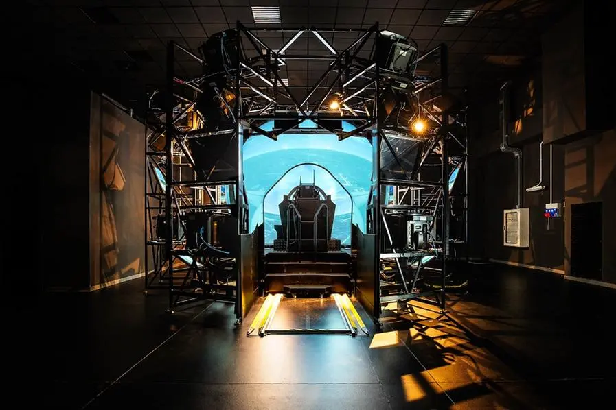 Il simulatore\u00A0 (Foto Aeronautica militare)