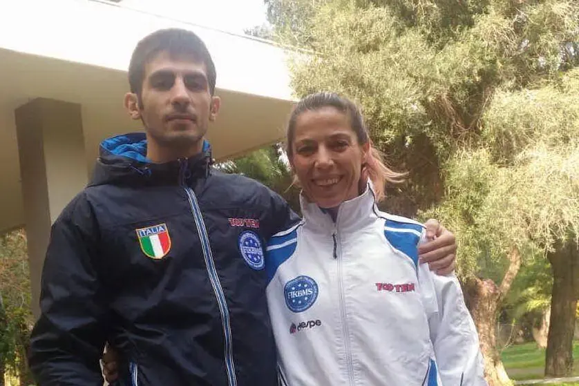 Alessandro Pani e Valentina Cabras