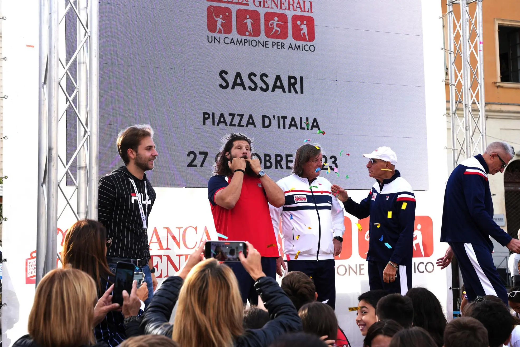 L'evento a Sassari (foto Floris)