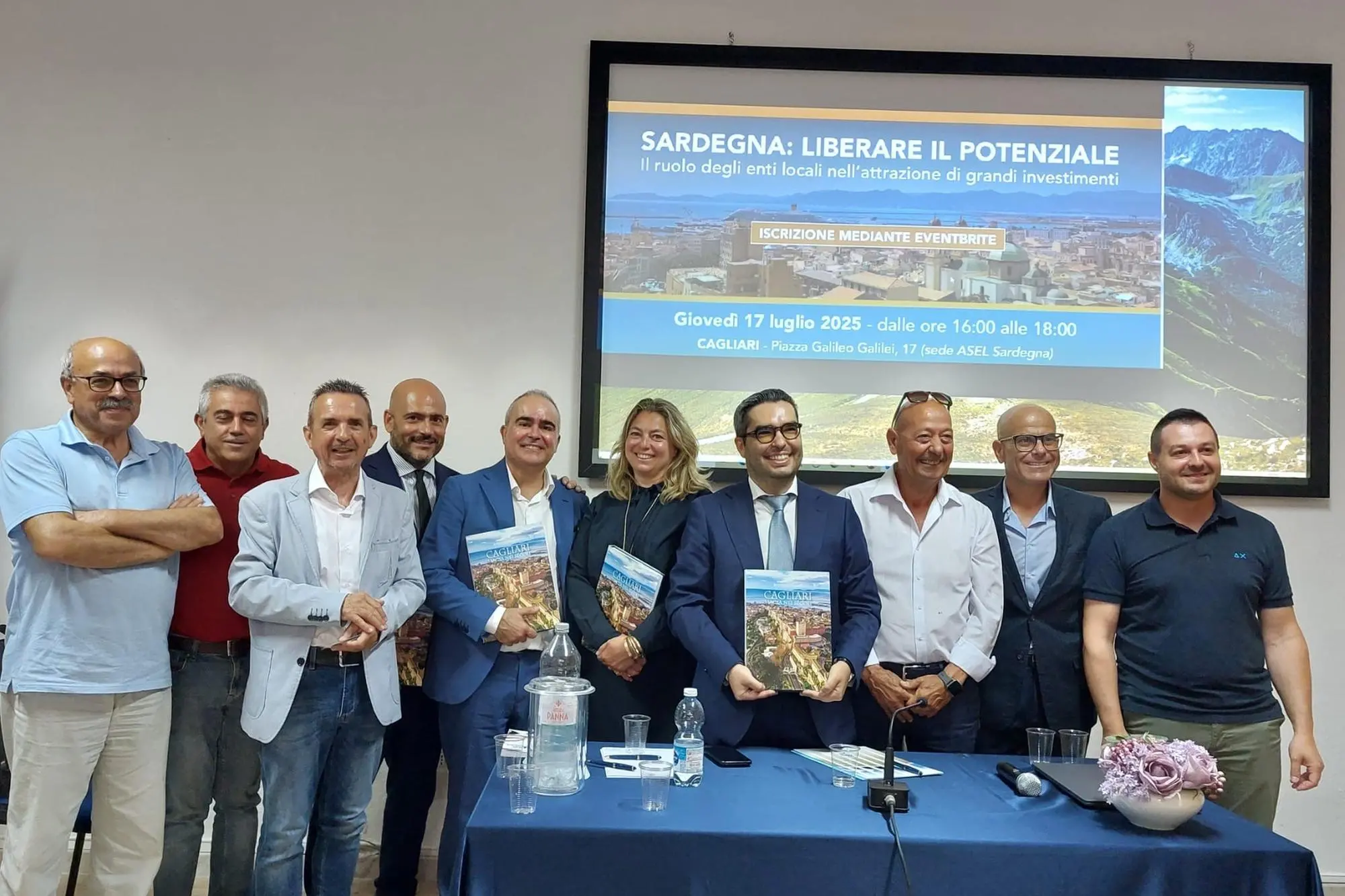 Un momento dell'incontro (Serreli)