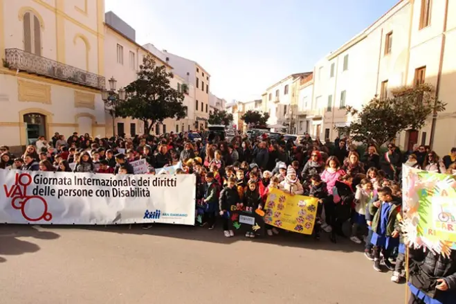 La manifestazione "Io Valgo" (foto concessa)