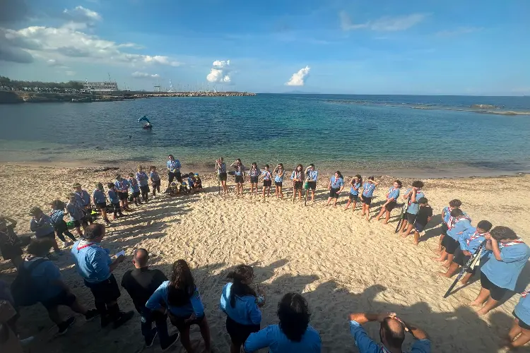 L'apertura dell'anno scout Agesci Porto Torres (foto concessa)