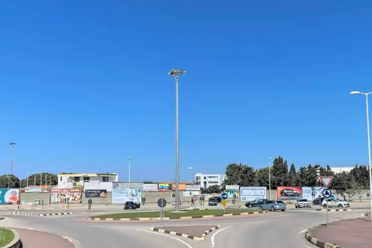 L'area tra viale delle Vigne e via dei Corbezzoli a Porto Torres (foto Pala)