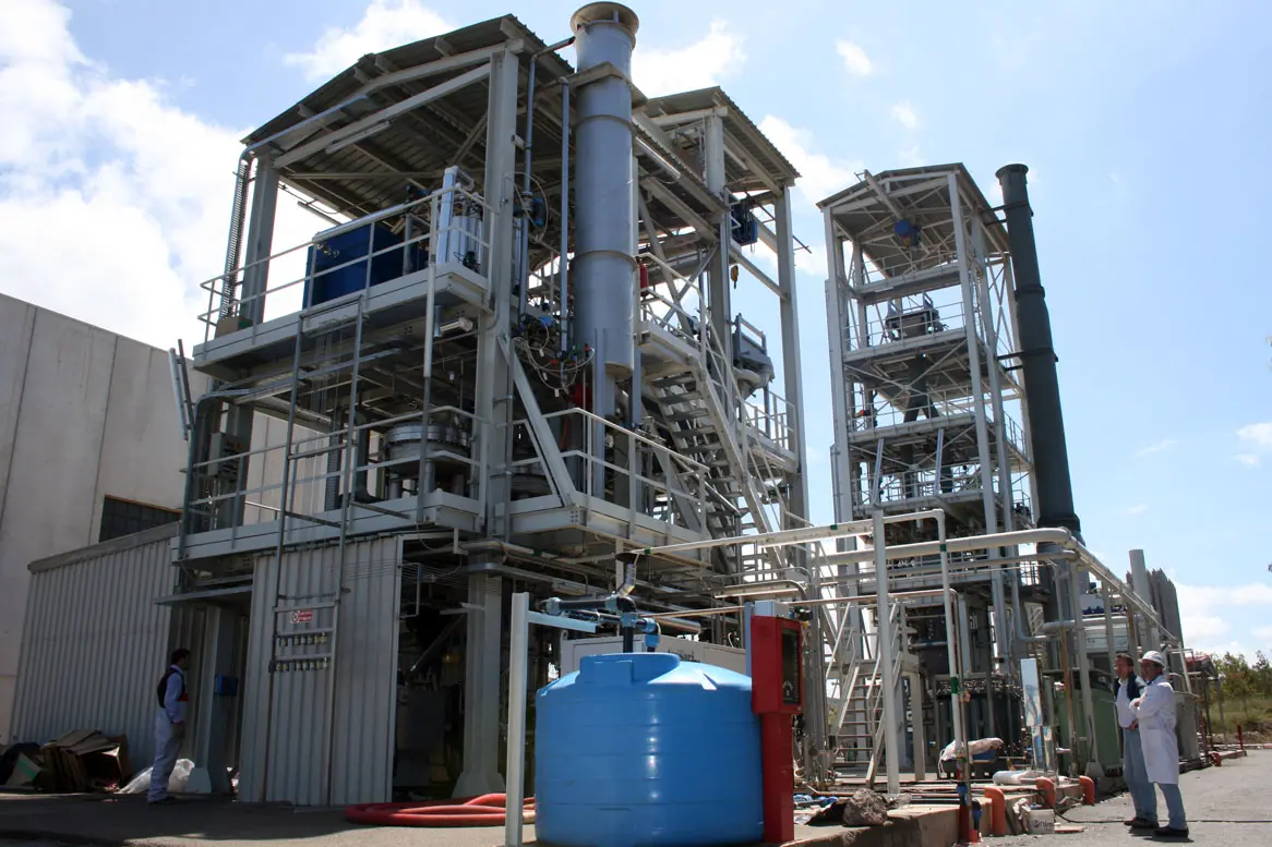 14/05/2008 Carbonia L'impianto della sotacarbo nella vecchia miniera di serbariu foto Milena Mundula