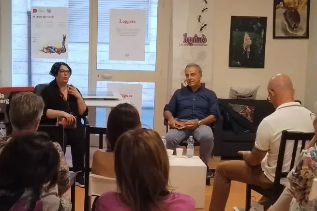 Gianni Caria a Porto Torres (foto Pala)