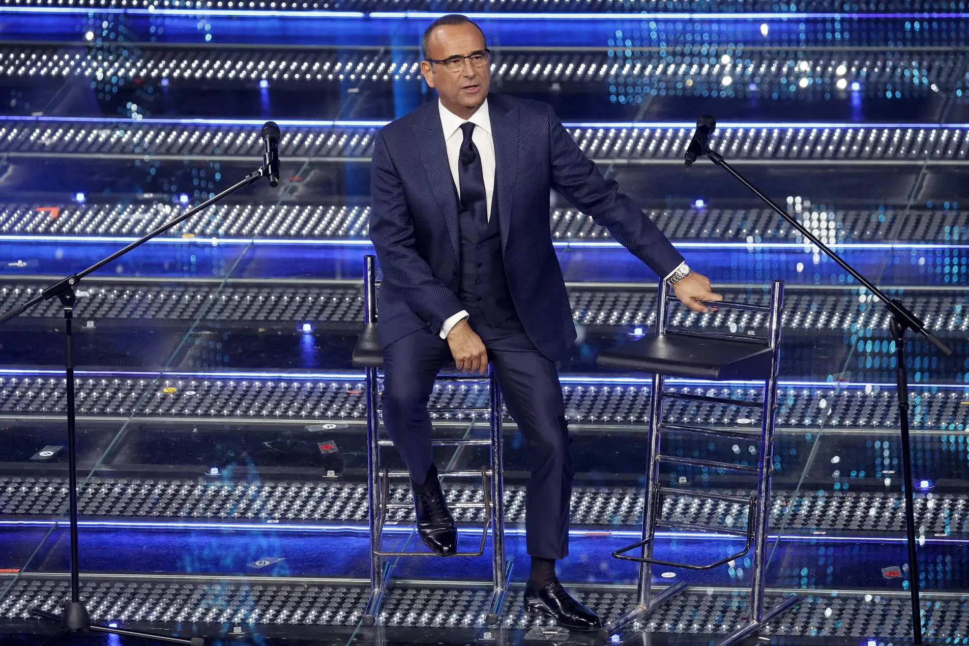 Carlo Conti (Ansa)