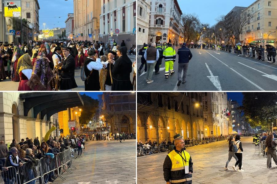 Cagliari pronta a riabbracciare Sant’Efisio, folla in attesa del rientro