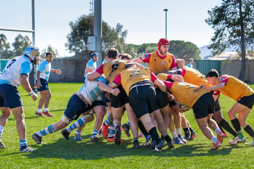 Un momento di un match dell'Amatori Capoterra (Foto concessa)