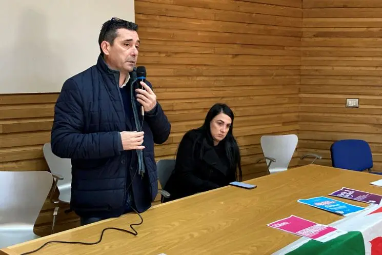 Il sindaco Mulas (Foto M. Pala)