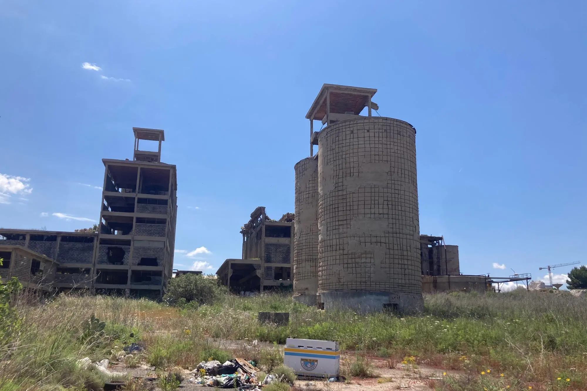 L'ex Cementir (foto Pala)