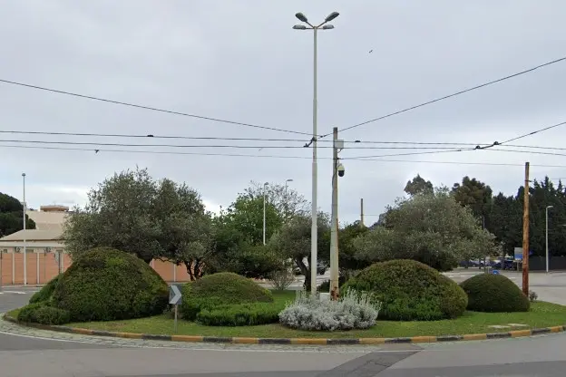 La rotatoria di San Bartolomeo (foto Google Maps)