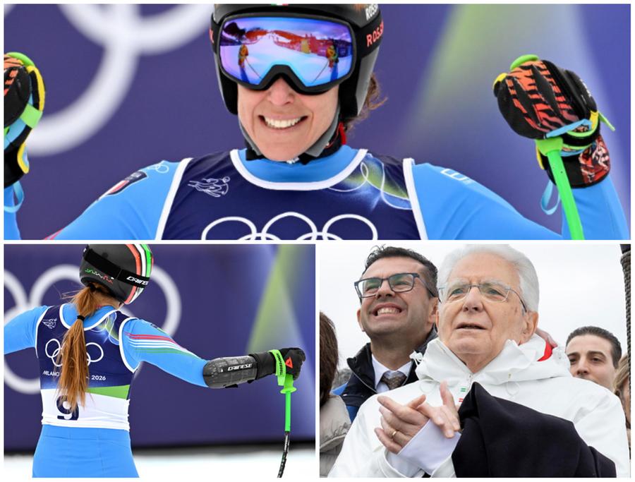 Super G, Brignone d’oro davanti a Mattarella. Delusione Goggia