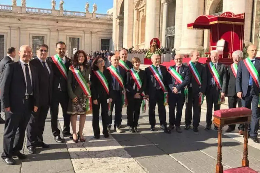 La delegazione sarda