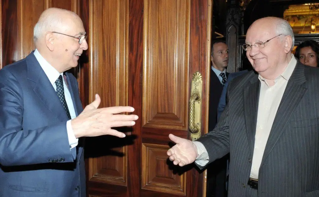 L'incontro con Giorgio Napolitano