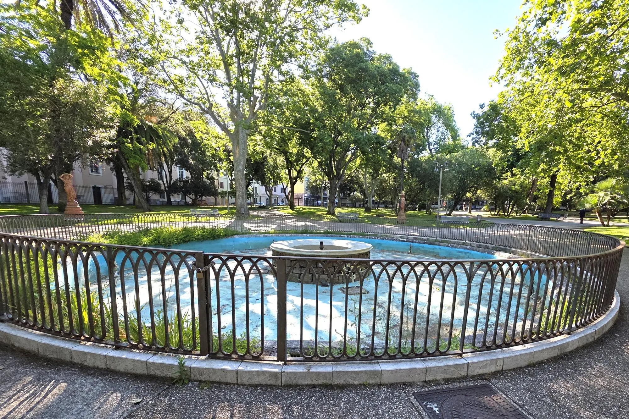 Fontana "Mameli Calvino" ai Giardini Pubblici di via Tavolara