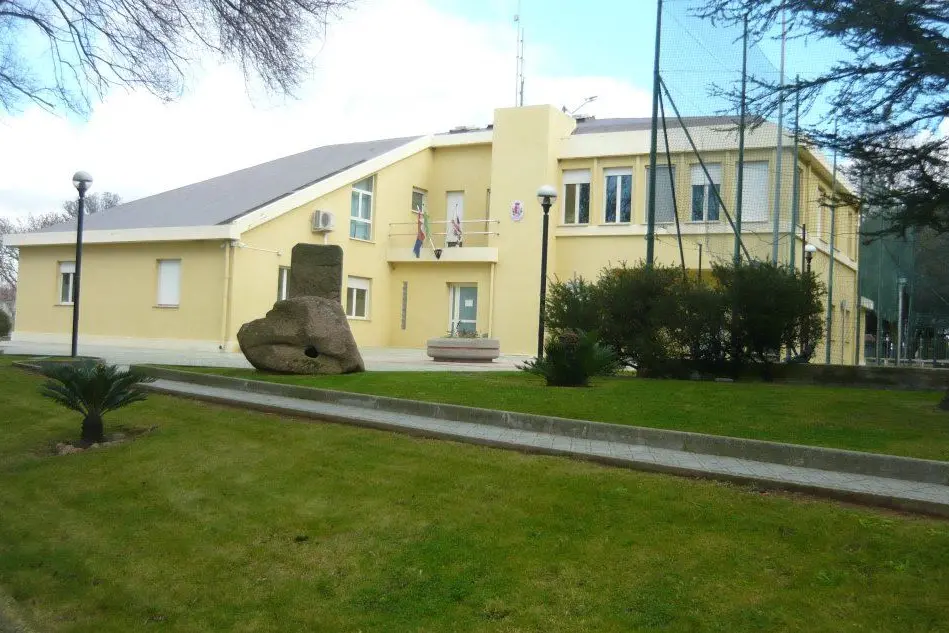 Il municipio di Burcei