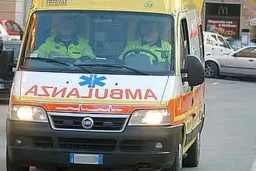 Una ambulanza