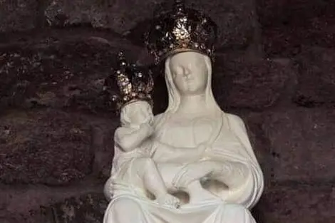 La statua della Madonna di Tergu (foto concessa)