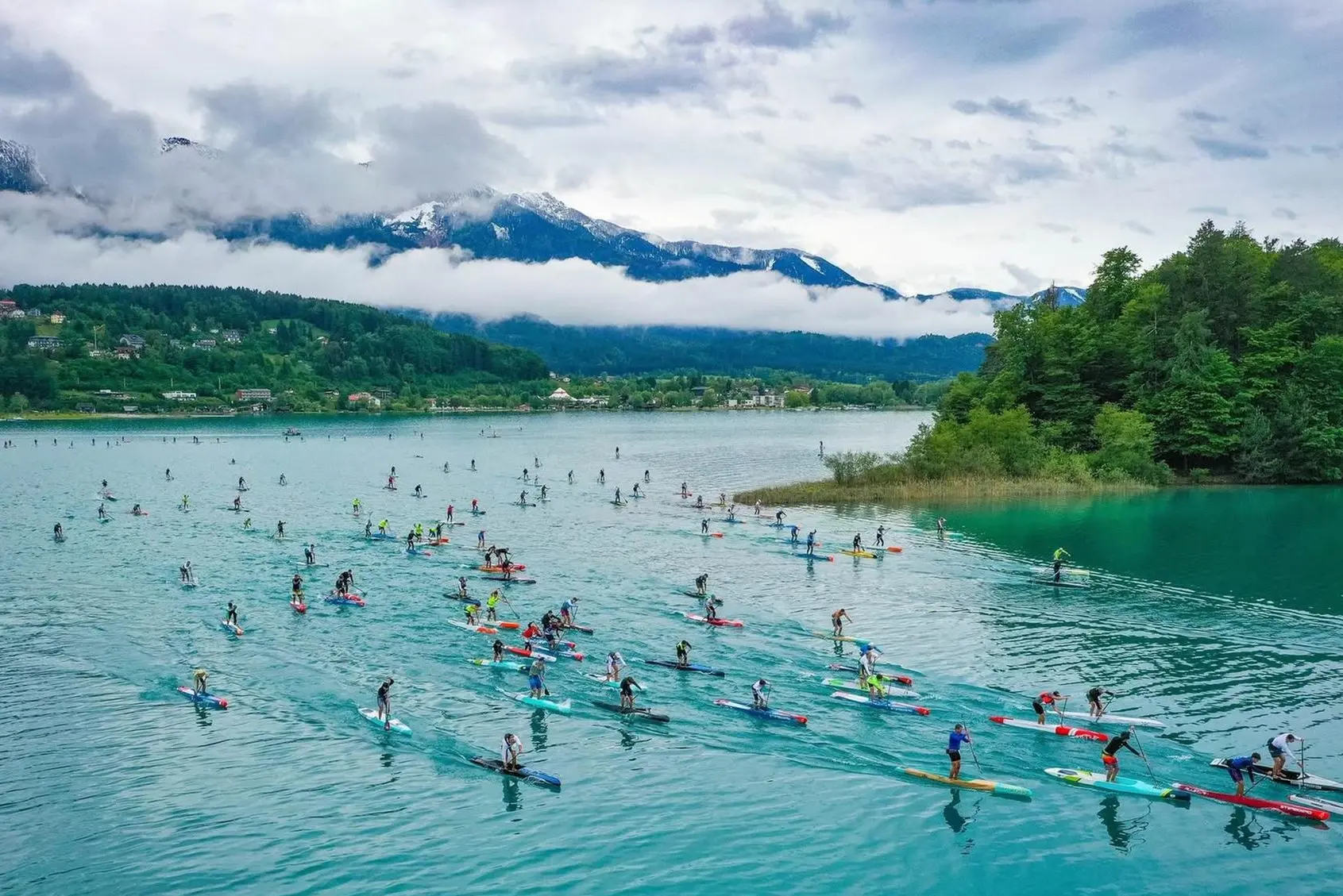 Un'immagine della gara disputata in Austria (foto concessa)