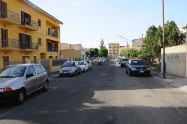 via firenze, la strada dove si è concluso l'inseguimento - foto chergia