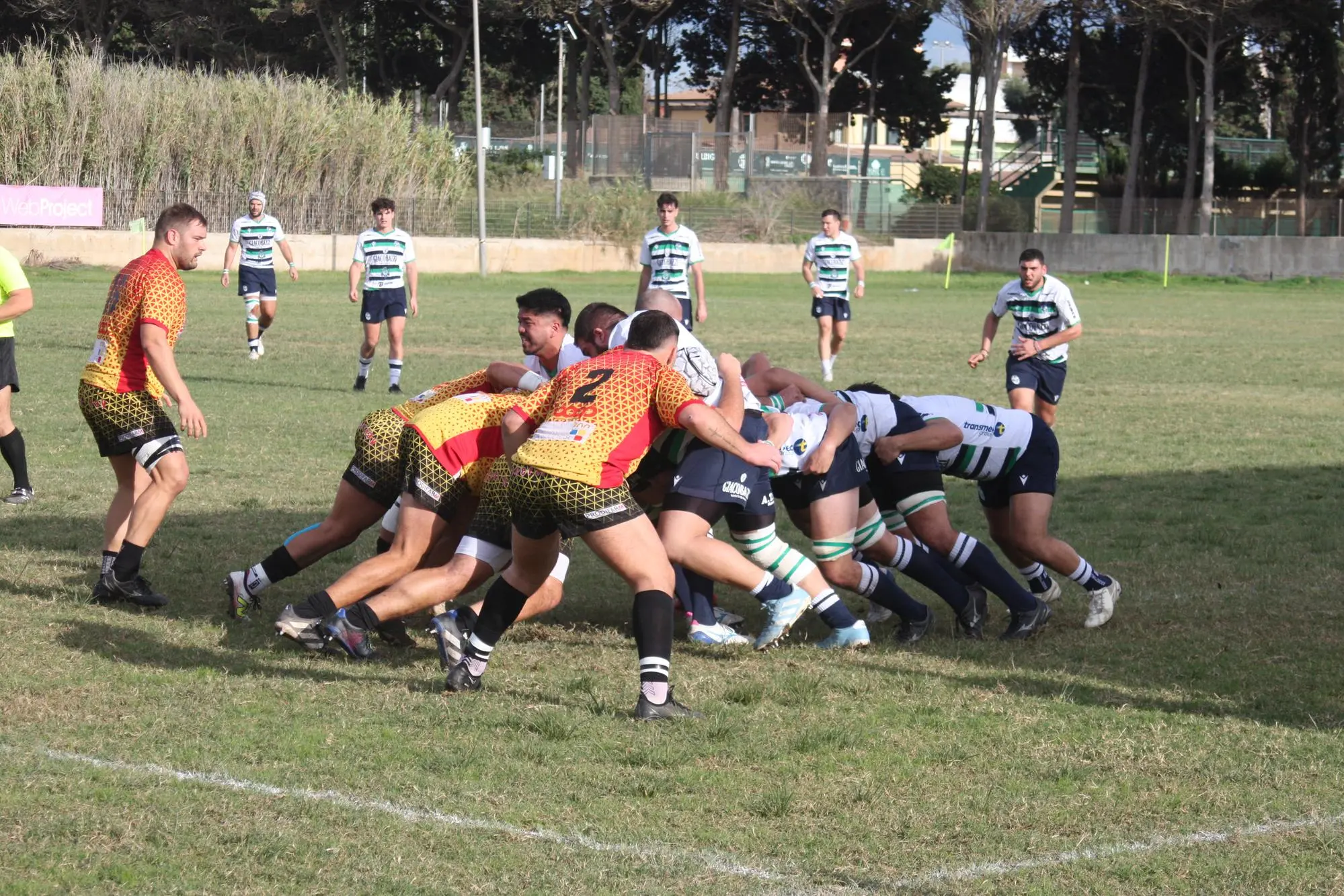 Un momento di un match casalingo dell'Amatori Alghero (foto Antonio Burruni)